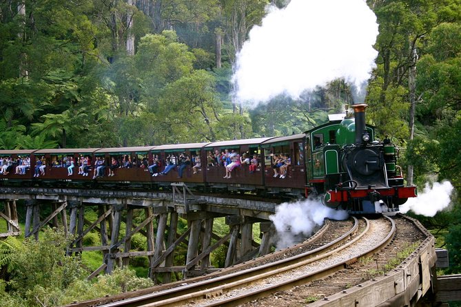 1 private dandenong ranges tour including puffing billy Private Dandenong Ranges Tour Including Puffing Billy