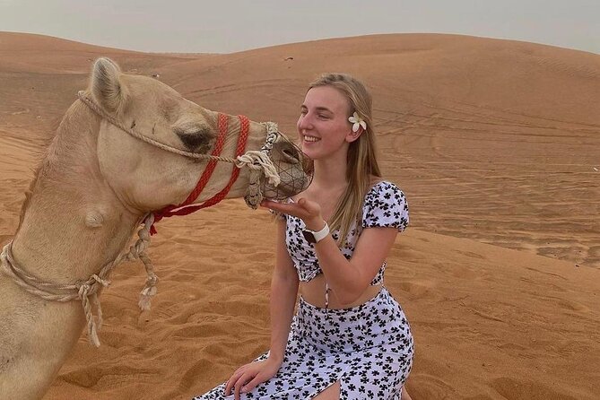 Private Desert Safari, Sand Board, Camel Ride & BBQ Dinner