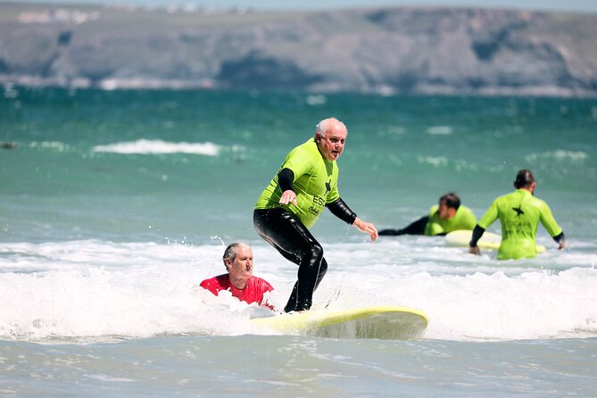 1 private family small group surf lesson max 4 in newquay Private Family / Small-Group Surf Lesson (max. 4) in Newquay.
