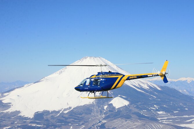 Private Fujisan Prefecture Helicopter Sky Tour With Transfer
