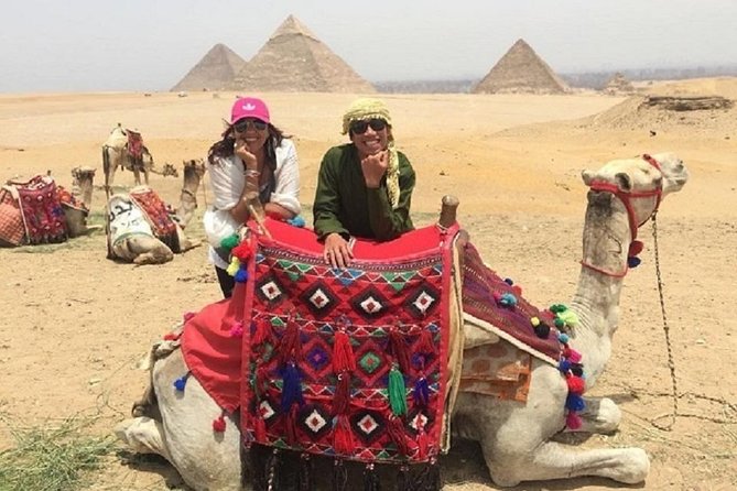 Private Half Day Trip to Giza Pyramids Sphinx With Camel Riding