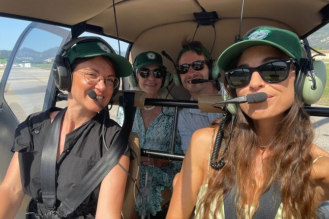 Private Helicopter Initiation Flight In The Bay of Cannes