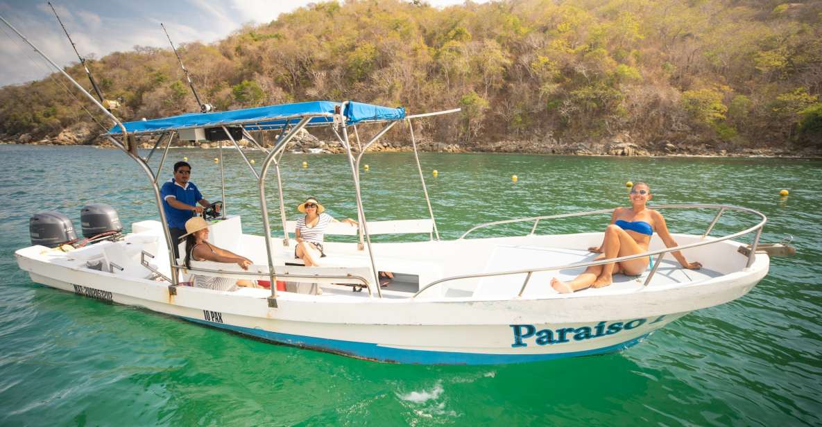 1 private huatulco 5 or 7 bays boat trip Private Huatulco 5 or 7 Bays Boat Trip