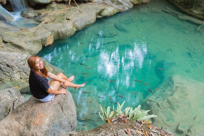 Private Kanchanaburi Erawan Waterfall&Thai-Burma Death Railway Tour From Bangkok