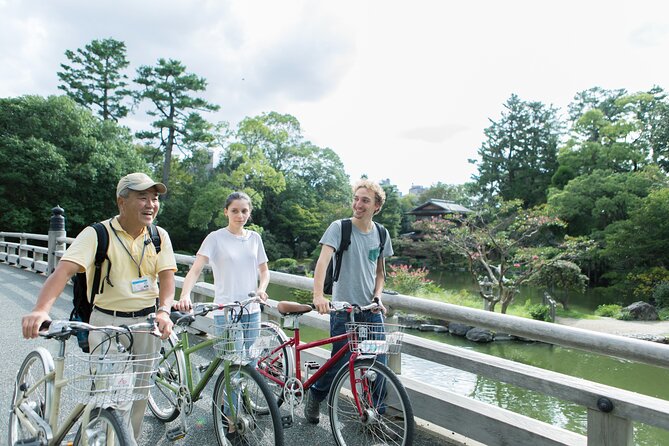 Private Kyoto Back Street Cycling Tour W. Eng-Speaking Guide
