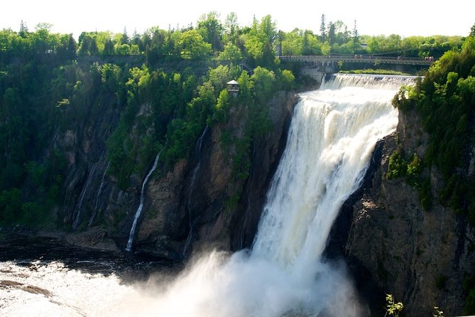 1 private montmorency falls orleans island from quebec hotel pick up Private Montmorency Falls & Orleans Island From Quebec - Hotel Pick up