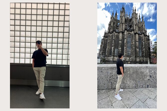 Private Photo Shoot in Cologne Cathedral and Hohenzollern Bridge