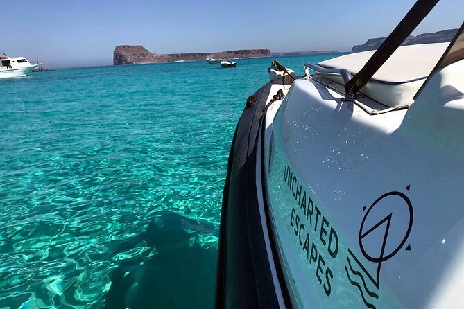 Private Powerboat Tour to Balos Lagoon and Gramvousa Island