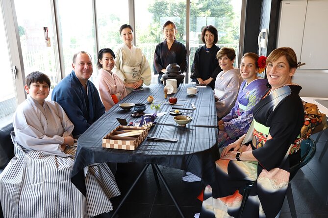 Private Premium Plan Kimono & Japanese Tea Ceremony Experience