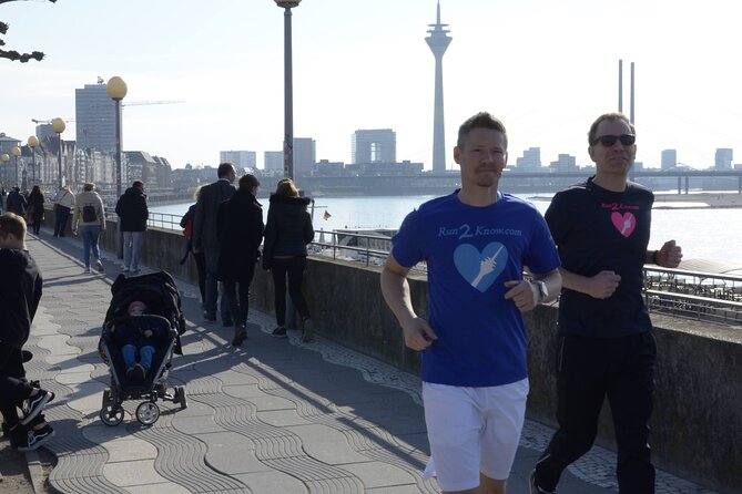 Private Running Tour in Düsseldorf