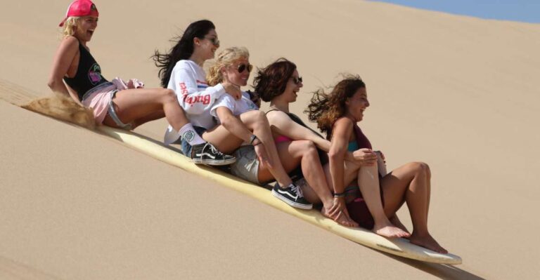Private: Sandboarding in Sand Dunes From Agadir/Taghazout