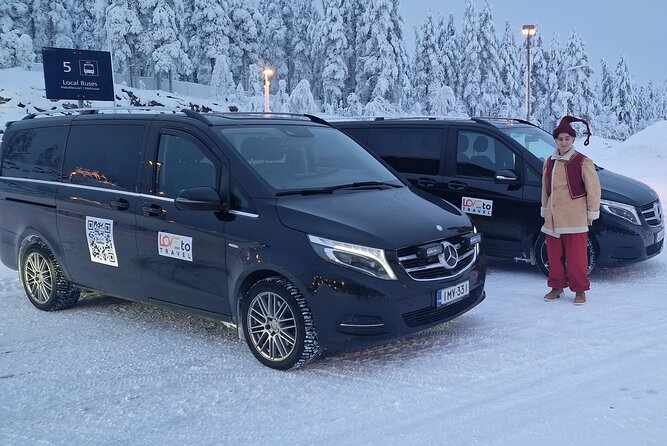 1 private santa village and rovaniemi tour by vip car PRIVATE Santa Village and Rovaniemi Tour by VIP Car