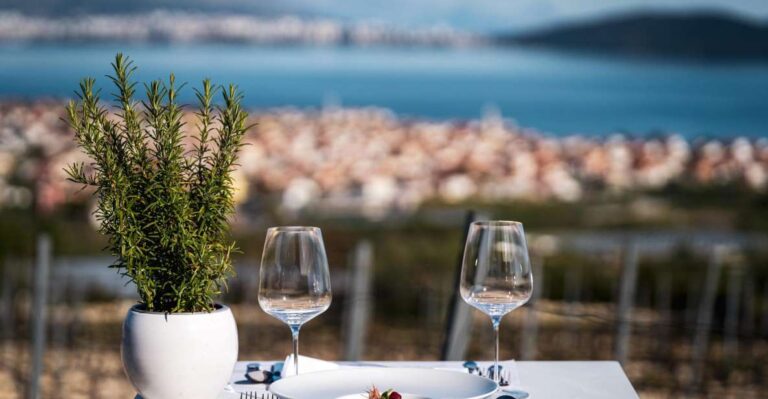 Private Split & Trogir Wine Tasting & Vineyard With Sea View