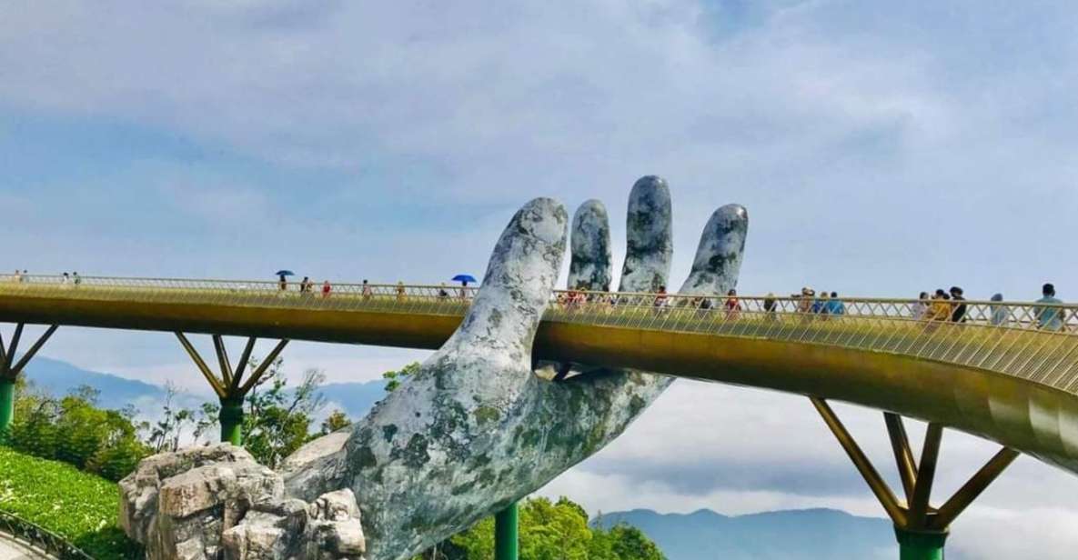 1 private tour golden bridge bana hills from hoi an danang Private Tour : Golden Bridge- BaNa Hills From Hoi AN/DaNang