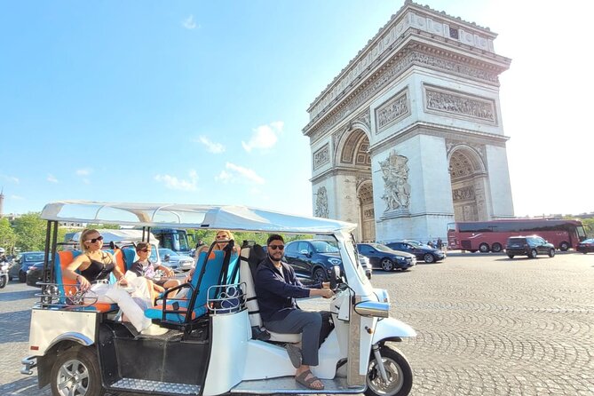 1 private tour of paris in tuktuk Private Tour of Paris in Tuktuk