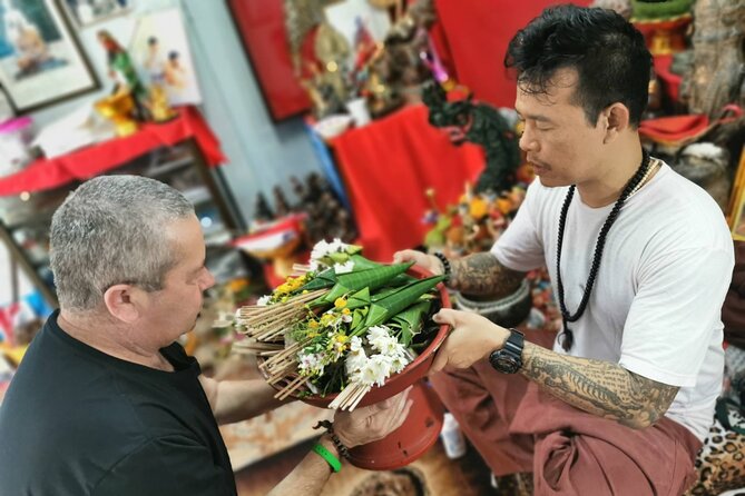 1 private tour of sacred sakyant tattoo in lamphun province Private Tour of Sacred Sakyant Tattoo in Lamphun Province.