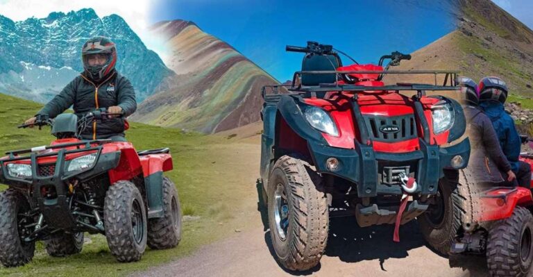 Private Tour to Rainbow Mountain on ATVs