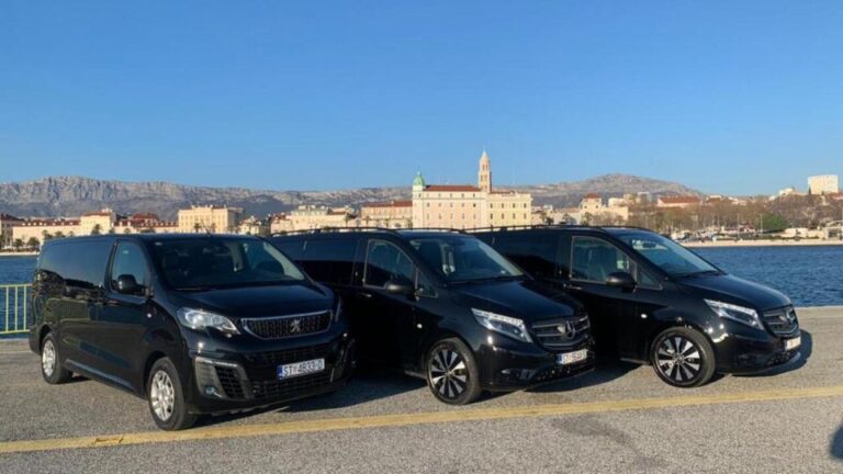 Private Transfer From Split to Dubrovnik In Luxury Vehicles
