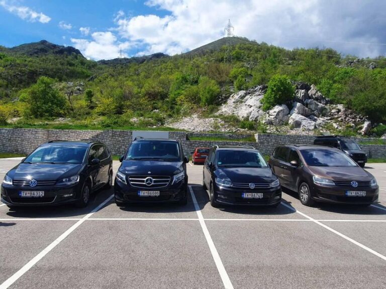 Private Transfer From Tivat to Dubrovnik City