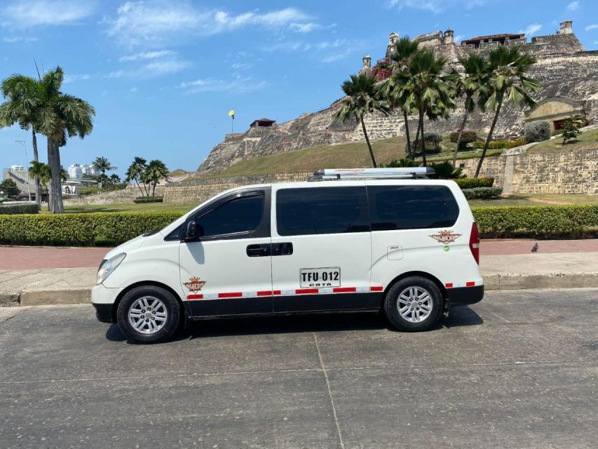 1 private transportation for 8 hours in cartagena Private Transportation for 8 Hours in Cartagena