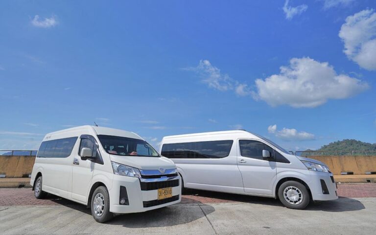Private Van Transfer From Hatyai Airport to Pak Bara Pier