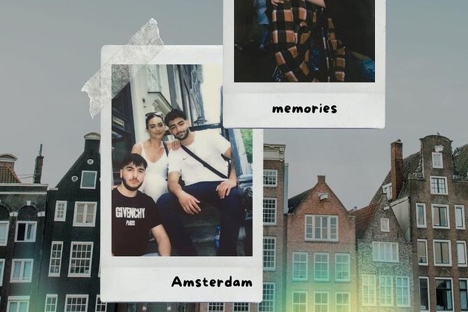 Private Walking Tour of Amsterdam With Instant Pictures