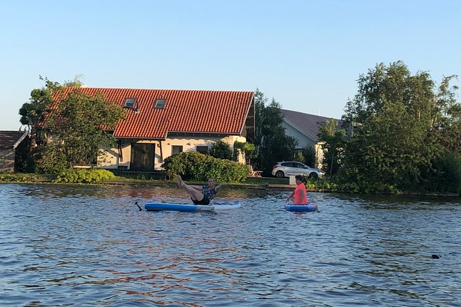 Private Yoga Stand Up Paddle Experience in Reeuwijk