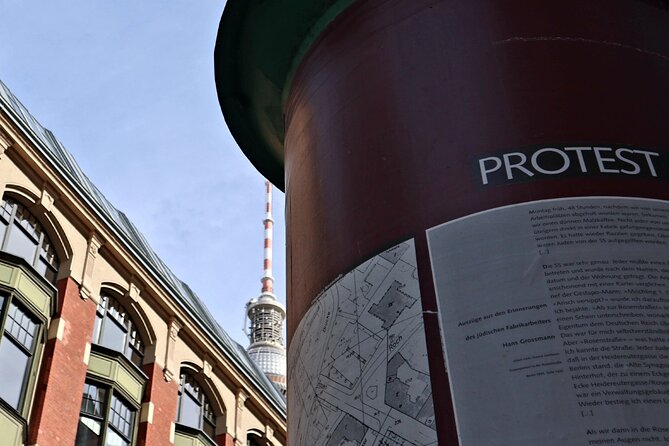Protest and Resistance in Berlin Historical Walking Tour