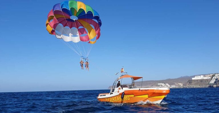 Puerto Rico De Gran Canaria : Parasailing