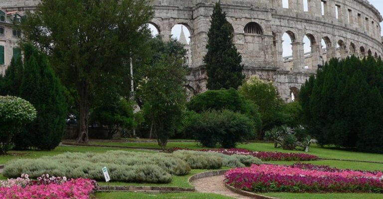Pula: Historic Walking Tour With Local Guide & City Views