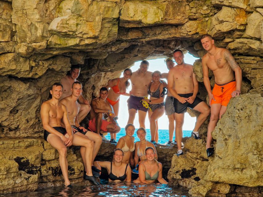 1 pula sea cave kayak tour with snorkeling and swimming Pula: Sea Cave Kayak Tour With Snorkeling and Swimming