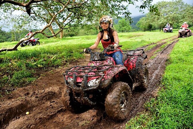 Pure Trek Canyoning and ATV Adventure in La Fortuna With Lunch