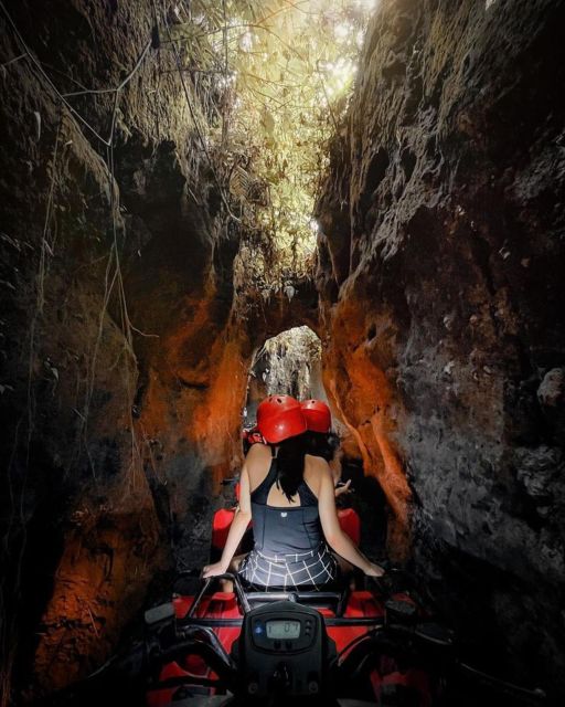 1 quad bike bali tunnel waterfall with rafting Quad Bike Bali Tunnel Waterfall With Rafting