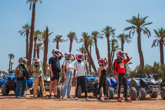 Quad Bike in Marrakech Palm Groves With Tea Break
