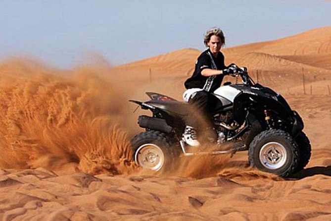 Quad Bike Self-drive & Camel Trekking Experience In Red Dunes Desert