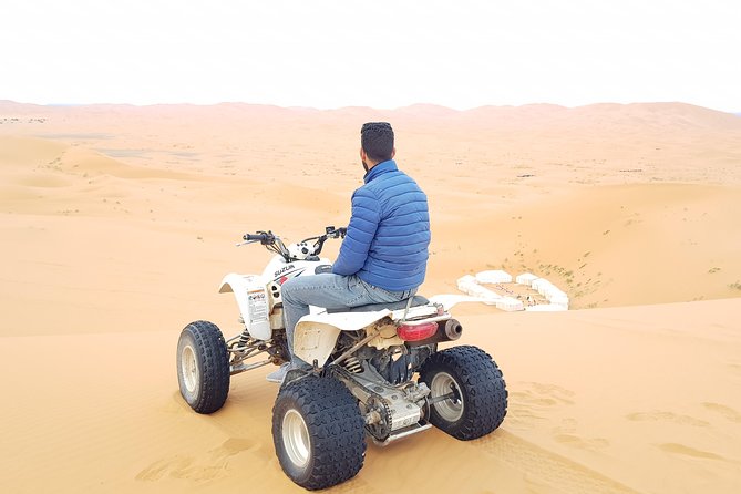 Quad Biking in Merzouga Dunes Desert Erg Chebbi