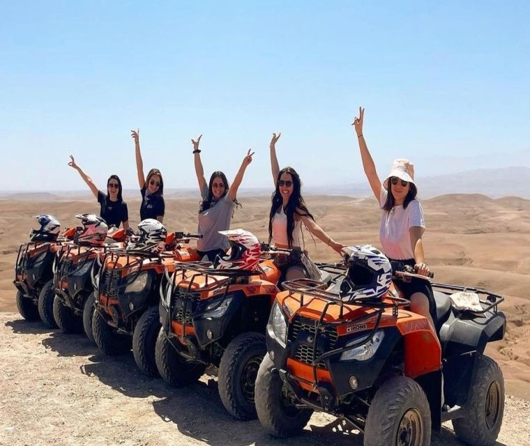 1 quad biking tour at agafay desert with moroccan tea Quad Biking Tour at Agafay Desert With Moroccan Tea