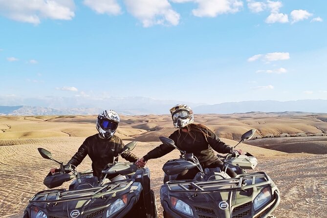 Quad Ride In The Agafay Desert
