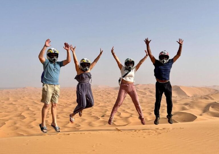 Quad Riding in Sand Dunes Merzouga Erg Chebbi Desert