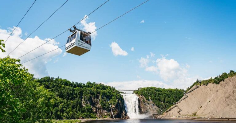 Quebec City: Montmorency Falls & Ile Dorleans Half-Day Tour
