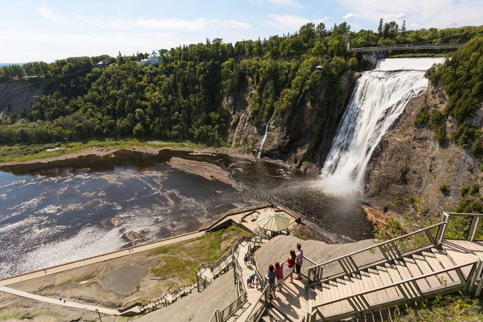 1 quebec city montmorency falls with cable car ride Quebec City: Montmorency Falls With Cable Car Ride