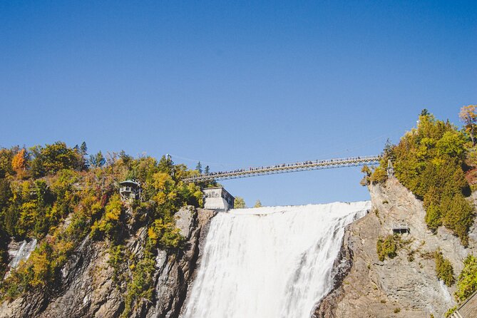 1 quebec to montmorency falls ste anne de beaupre half day tour Quebec to Montmorency Falls & Ste-Anne-De-Beaupré – Half-day Tour