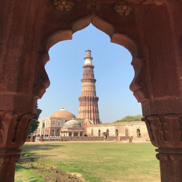1 qutub minar private tour by car with skip the line Qutub Minar Private Tour by Car With Skip the Line
