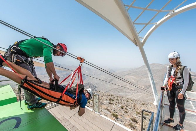 Ras Al Khaimas Jebel Jais Zipline (Worlds Longest) Tour – With Transfers