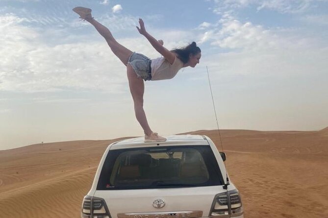 Red Dunes Desert Safari With 4×4 Pick up & Drop, Camel Ride, BBQ and Live Shows