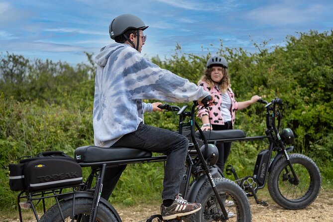 Retro E-Bike Hire Experience Exploring the New Forest Coastline