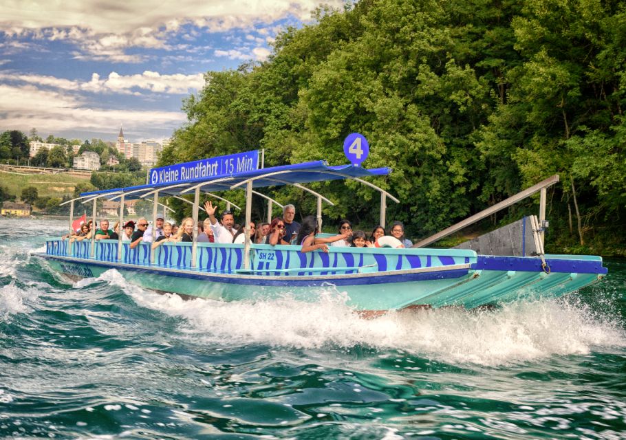 1 rhine falls 15 minute boat tour Rhine Falls: 15-Minute Boat Tour