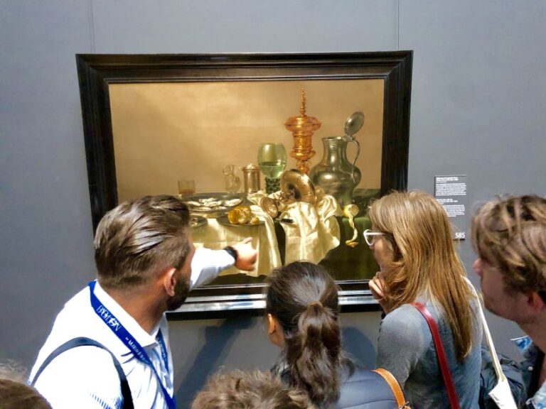 Rijksmuseum and Rembrandt House Guided Combo Tour 5h