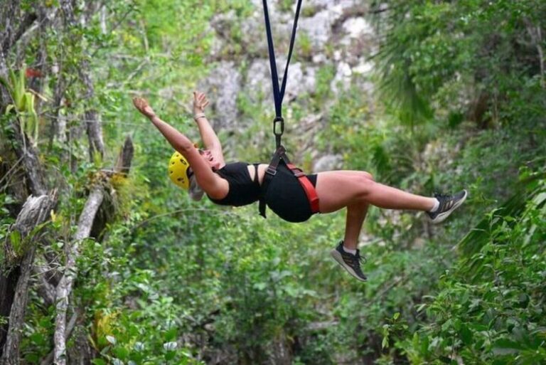 Rivera Maya: Jungle Trip With ATV, Ziplines and Cenote Swim