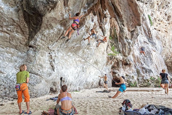 1 rock climbing at railay beach krabi Rock Climbing at Railay Beach Krabi